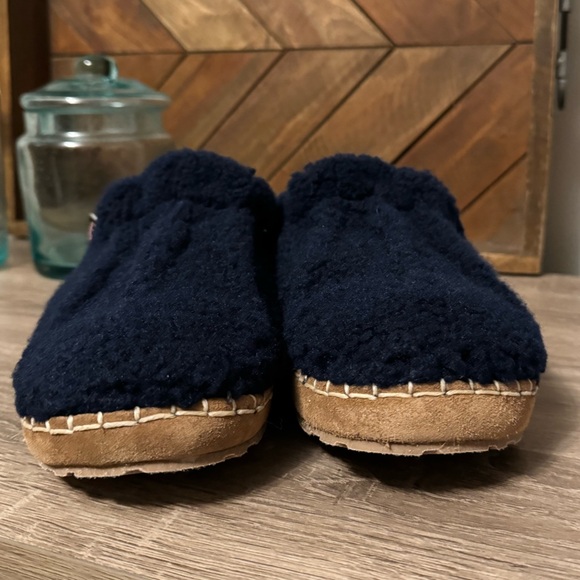 LL Bean Women’s Cozy Slipper Slides Womens Medium Size 9 Fleece Slippers - Picture 9 of 9